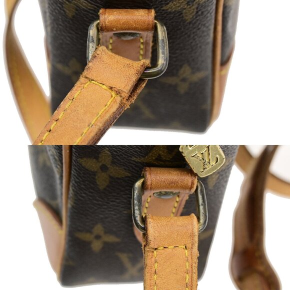 LOUIS VUITTON Trocadero 27 Shoulder Bag Monogram Leather Brown - Picture 8 of 15